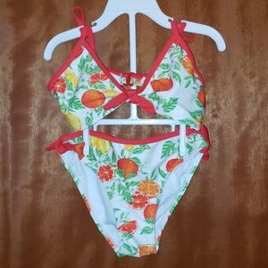 Worn Once!! Girl's "Citrus" Bikini